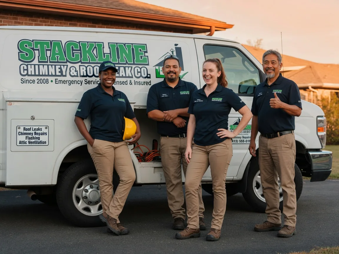Chimney flashing repair company in Robson, WV